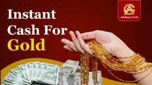 Instant cash for gold service with quick evaluation and secure payment process