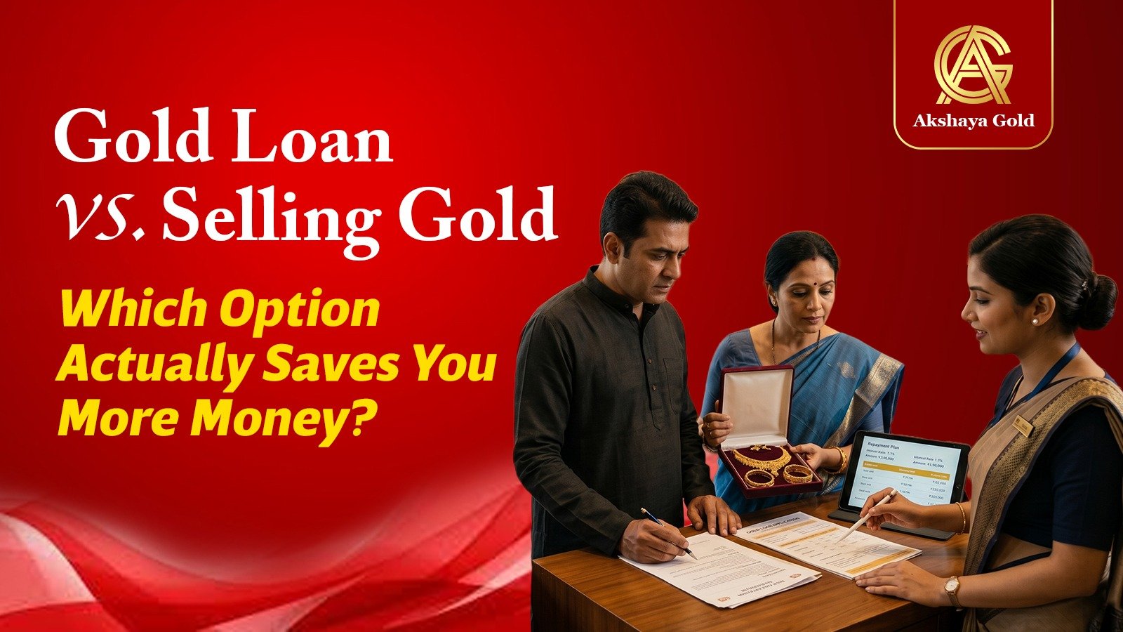 Comparison of gold loan and sell gold in Bangalore options