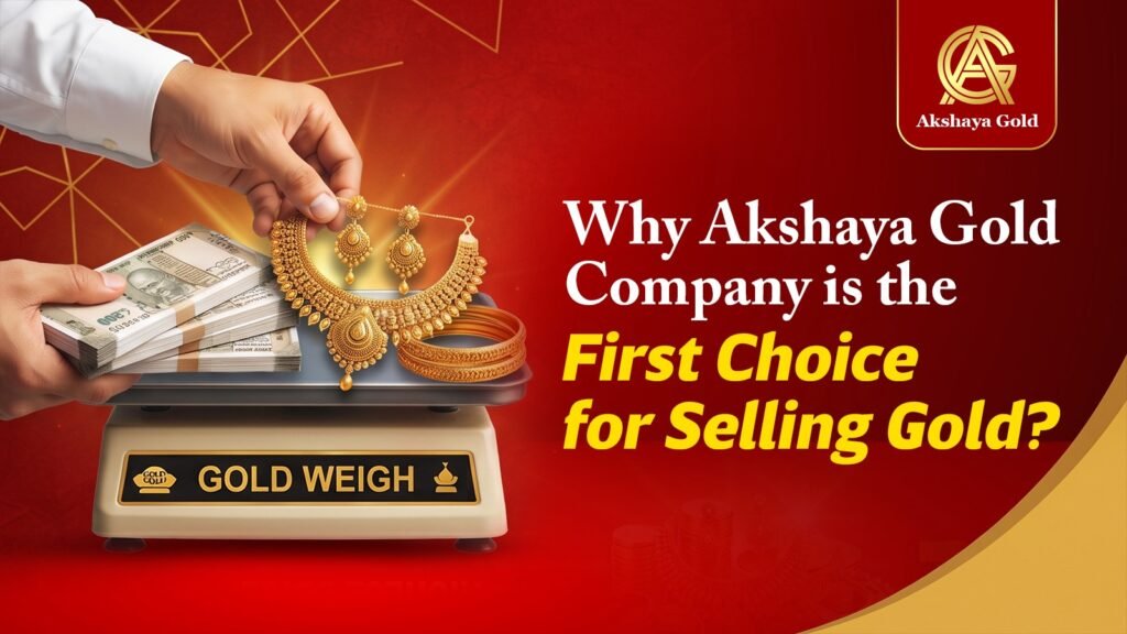 Customer selling gold at a trusted gold buying company in Bangalore.